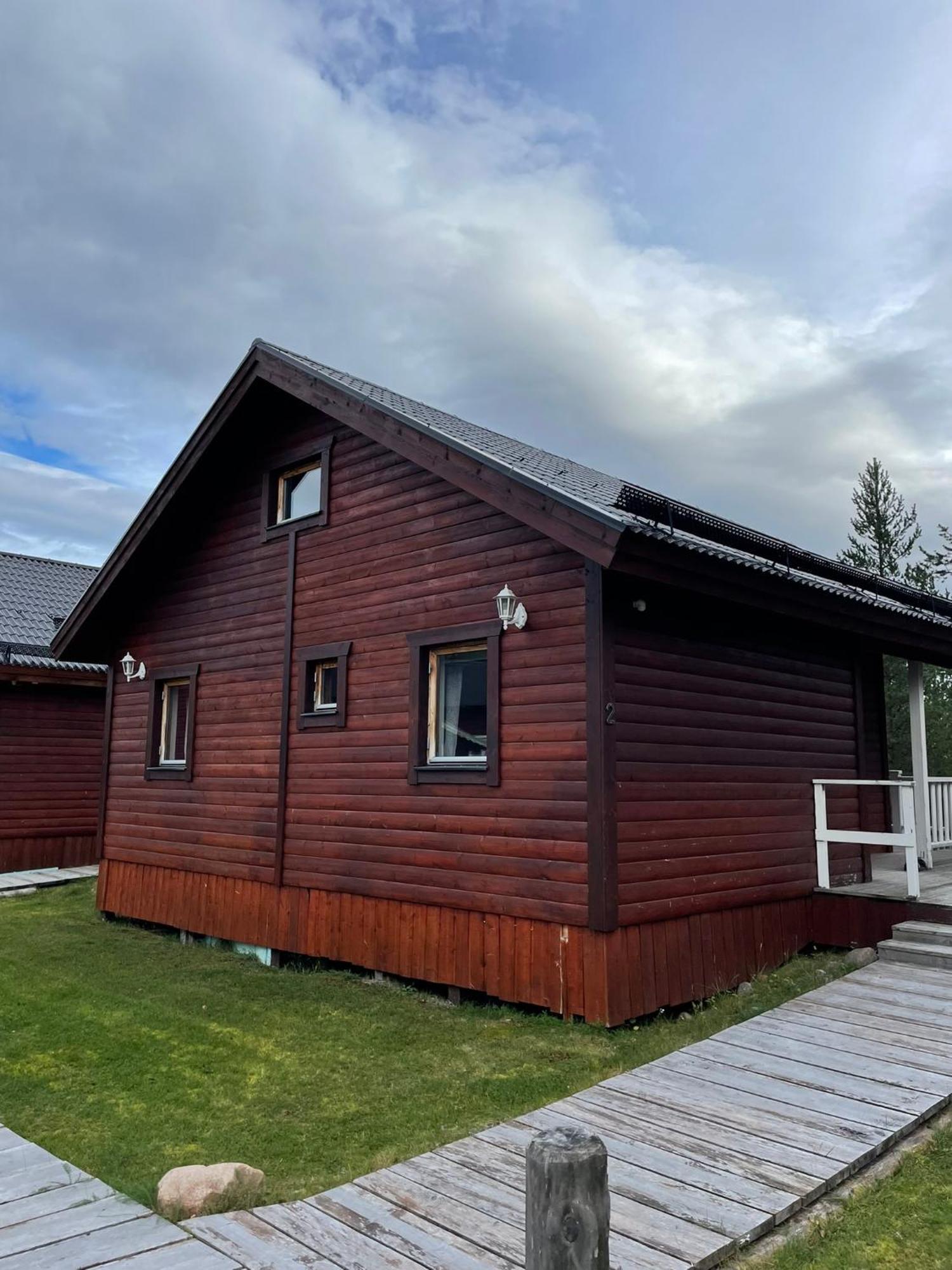 Skogen-Lodge Koskullskulle Exterior foto